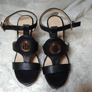 Tommy Hilfiger Black wedges